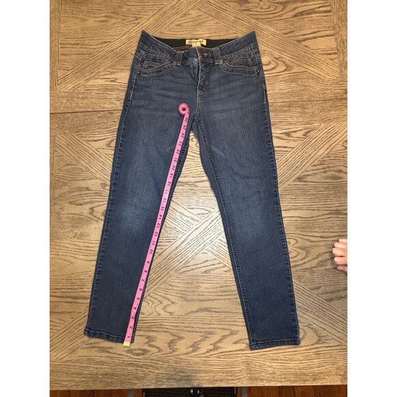 Democracy Ab Solution Mid Rise Skinny Stretch Indigo Blue Jeans Women’s Size 6 - Picture 6 of 7